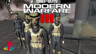 Call of Duty: Modern Warfare III PS1 Demake