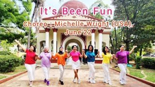 It's Been Fun - Line Dance/Choreo: Michelle Wright(USA), June 2022/ Demo : Napoleon Line Dance