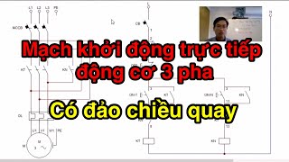 Mạch Đảo Chiều Quay Động Cơ 3 Pha |  Giải thích nguyên lý