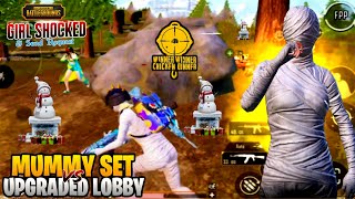 Mummy Set Gameplay | 🔥 Livik Rush 😱 | Ab Ho Ga Lobby Me BOOM BAAM | PUBGM #RG Lio #5th Anniversary