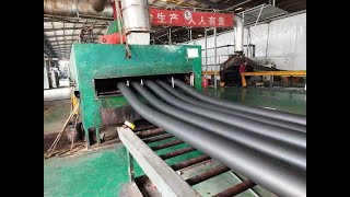 Rubber foam insulating tube production