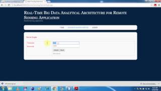 Real Time Big Data Analytical Architecture for Remote Sensing Application