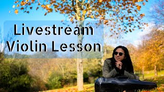 Livestream: Violin Lesson with Ryan Monakil