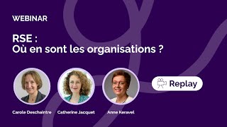 RSE : Où en sont les organisations ?