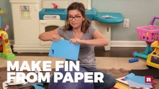 How to make a shark pinata with Elissa the Mom | Rare Life