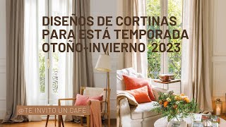 DISEÑOS DE CORTINAS PARA ESTÁ TEMPORADA OTOÑO-INVIERNO @LUZBLANCHET