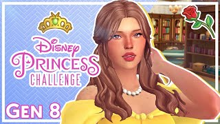 🌹 Belle | Disney Princess 15 Gen Challenge 👑 SPEEDRUN #TheSims4 #8