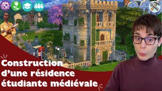 Construction d'un château résidentiel étudiant dans Les Sims 4 🏰🪚🎓