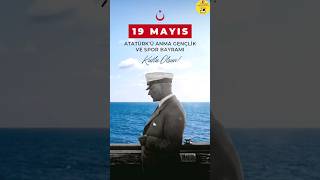 19 Mayıs Atatürk'ü Anma Gençlik ve Spor Bayramı Kutlu Olsun!