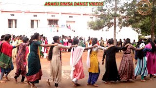 Araku Tribal Dimsa Local festival dimsa song/Araku AP in India.