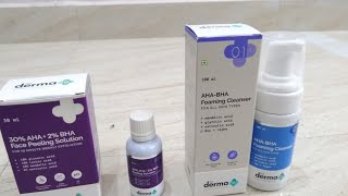 The Derma Co | Honest Review | Unboxing Video l derma e Skin Care Product Reviews l Real Review