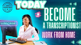 (3PLAYMEDIA) BECOME A TRANSCRIPTIONIST TODAY WORK FROM HOME #workfromhome #transcriptionist #remote