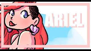 REDESIGN DISNEY -Ariel |Speedpaint