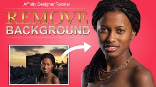 How To Remove Background In Affinity Designer