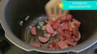 Vlog/ FIZ ALMOÇO DELICIOSO + mostrei como está a casa