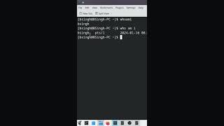 Who is currently logged in linux  | Linux basic commands #shorts #ytshorts