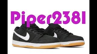 Nike SB Dunk Low Black Gum