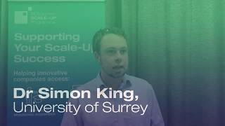 Dr Simon King on the SETsquared Scale-Up Programme