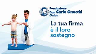 Il 5x1000 alla Fondazione Don Gnocchi