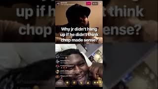 YOUNG CHOP ASK J PRINCE JR ON LIVE WHY DID HE BACKDOOR HIS FRIEND J PRINCE ADMITS IT