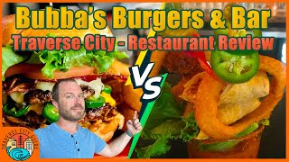 Bubba’s Burgers & Bar Review in Downtown Traverse City Michigan | How To Make An Amazing Bloody Mary