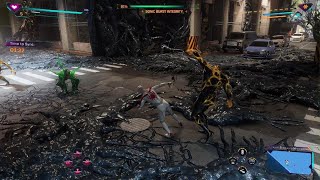 NG+ Spider-Man 2. Boss fight with Scream (Symbiote MJ) 🤯