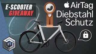 Apple AirTag am E-Bike & E-Scooter Test | Optimale Installation | Fahrrad Diebstahlschutz (Tutorial)