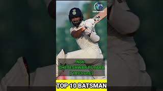 most runs in India vs Australia test history 🏏|Top ten batsman |