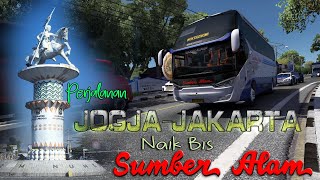 Asyik Perjalanan Jogja Jakarta Naik Bis Sumber Alam (set dahulu kualitas video youtube Anda ke 1080)