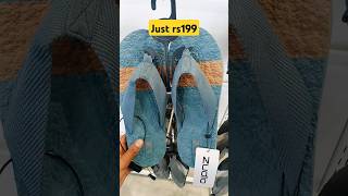 Zudio ki stylish slipper just only in rs199..😱 #youtubeshorts #fashion #trending #shorts #viral