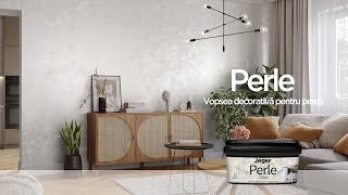 🆕 Perete cu aspect perlat și particule de nisip - efect decorativ Jeger Perle - Video instructiv