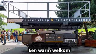 Sky Hopper 620W werkplatforms op rupsen voor Force Demolition krijgen een warm ontvangst