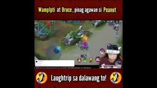 WAMPIPTI VS BRUCE| PINAG AGAWAN SI PEANUT