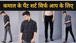 LOCOMOTIVE Men Black And GREY Slim Ft Checked Casual Shirt Unboxing Video l Real Review