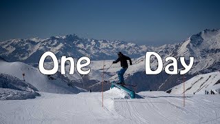 One day in Les Deux Alpes