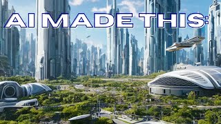 AI Generated sci-fi future cities art - Technical Evolution - AI Generated Images [AI Generated 21]