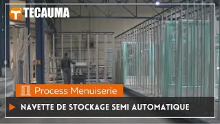 Navette de stockage semi automatique