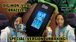 Digimon Vital Bracelet Special Edition Unboxing!