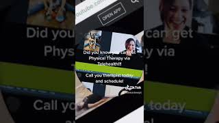 Telehealth: Physical Therapy Tik Tok ad