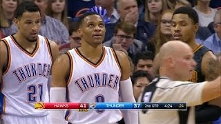 Atlanta Hawks vs Oklahoma City Thunder - 1st Half Highlights | Dec 19, 2016 | 2016-17 NBA S