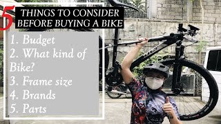 5 Things To Consider Before Buying A Bike | Rad Cyclist