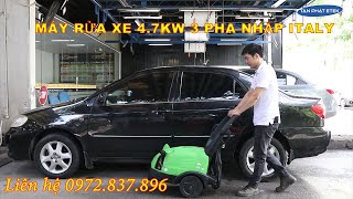 Máy Rửa Xe 4.7Kw PW-C40 3 Pha Xuất Xứ  ITALY | Thiết Bị Rửa Xe Chuyên Nghiệp