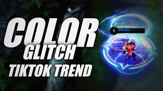 COLOR GLITCH TIKTOK TREND | CAPCUT | MLBB | ARZN GAMING