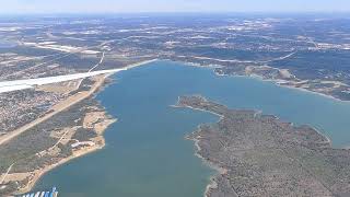 Dallas Fort Worth Landing from London. AA21 BOEING 777/300