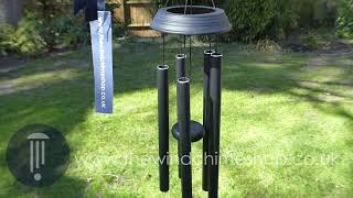 Concerto 36 inch Wind Chime, satin black