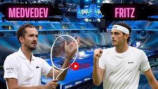 Daniil Medvedev vs Taylor Fritz · ATP Finals Round Robin · LIVE TENNIS WATCHALONG