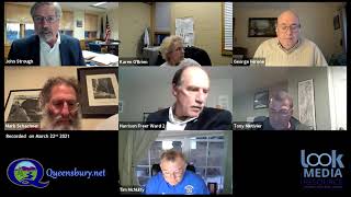 Queensbury Town Board Meeting 3-22-21