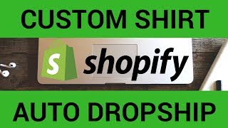 How to add a custom shirt and use automatic dropshipping with Printful