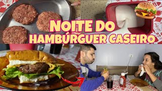 NOITE DO HAMBÚRGUER CASEIRO (fácil e rápido) 😍 | Gabi de Paula