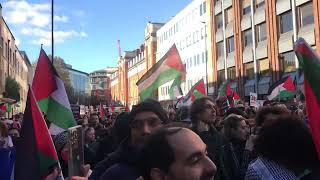 Free Palestine demonstration London 11 November 2023